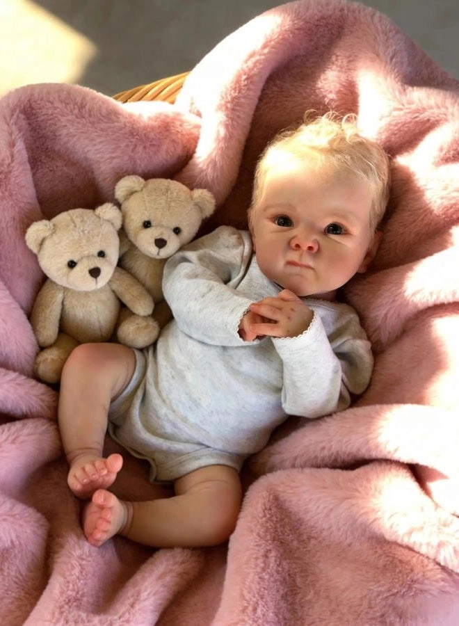 Reborn Baby Doll - 18 Inch Silicone Boy Ages 3+