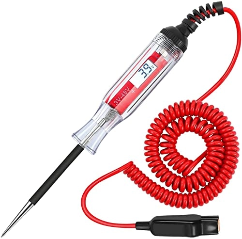 VFDVCC Car Electrical Circuit Tester - 3~48V Digital Backlight