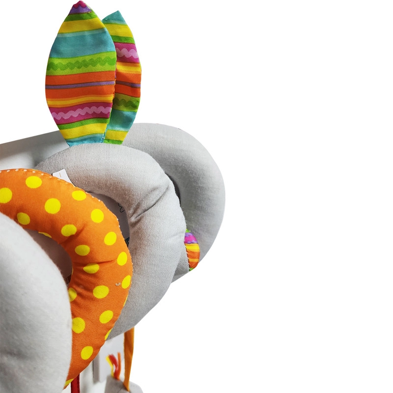 Hanging Spiral Animals - Suitable for 8 Months & above hypoallergenic, ultra-soft fabric