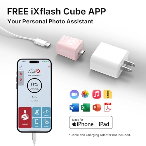 iXflash - USB 3.0 Lightning USB Type C 128GB