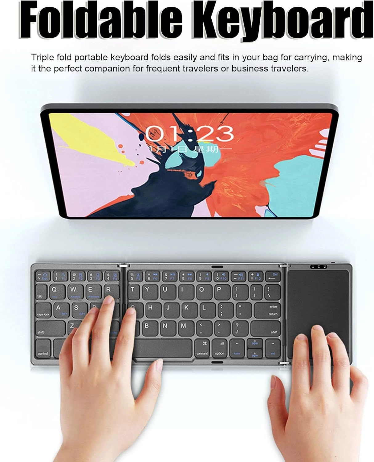 Folding Bluetooth Keyboard
