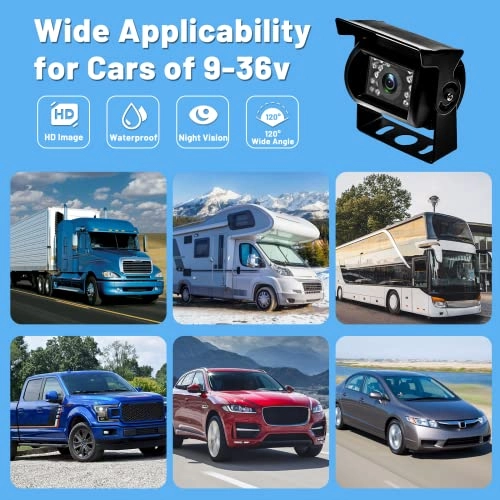 Backup Camera - Night Vision 4 Pin