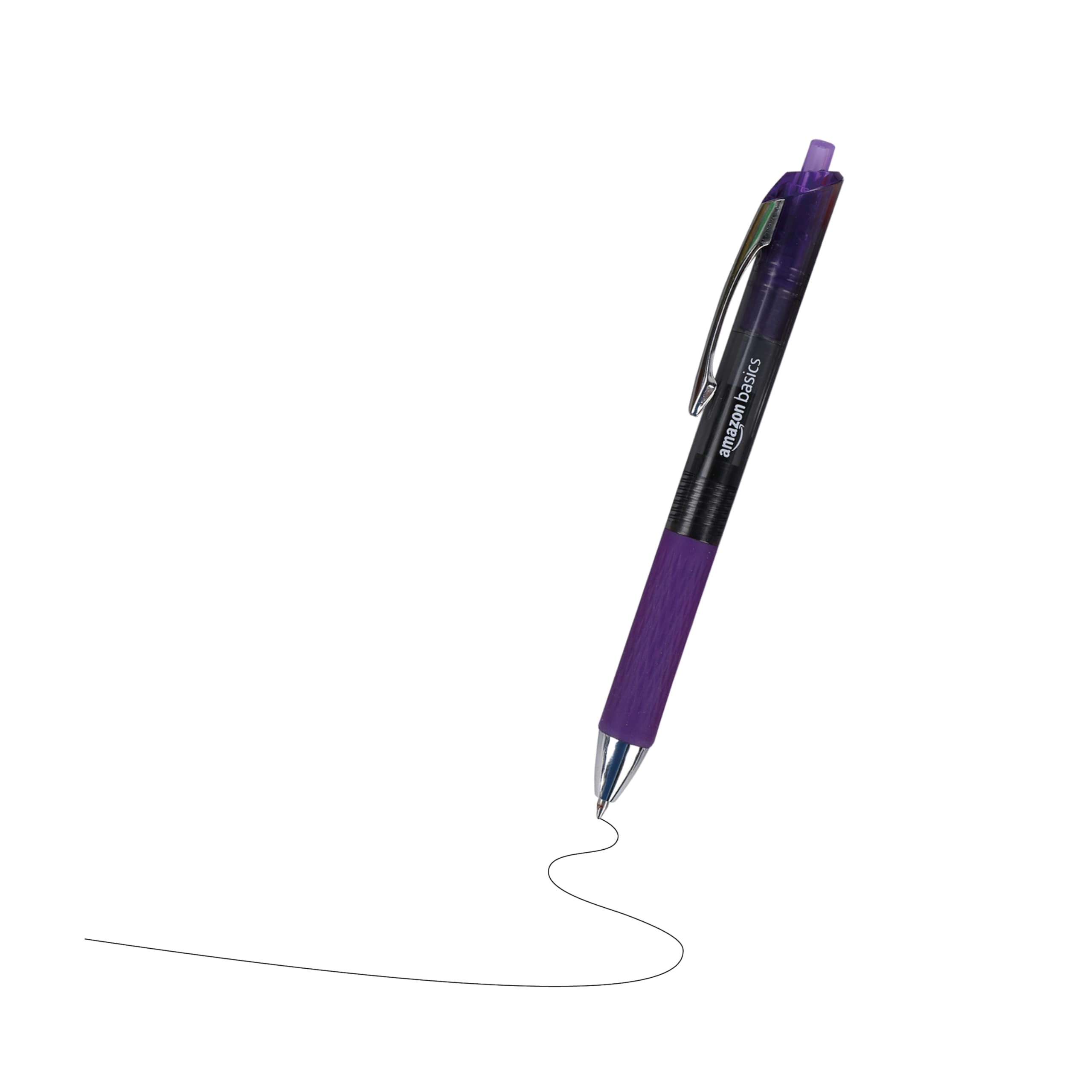 Retractable Gel Pens - 12-Pack 0.7mm