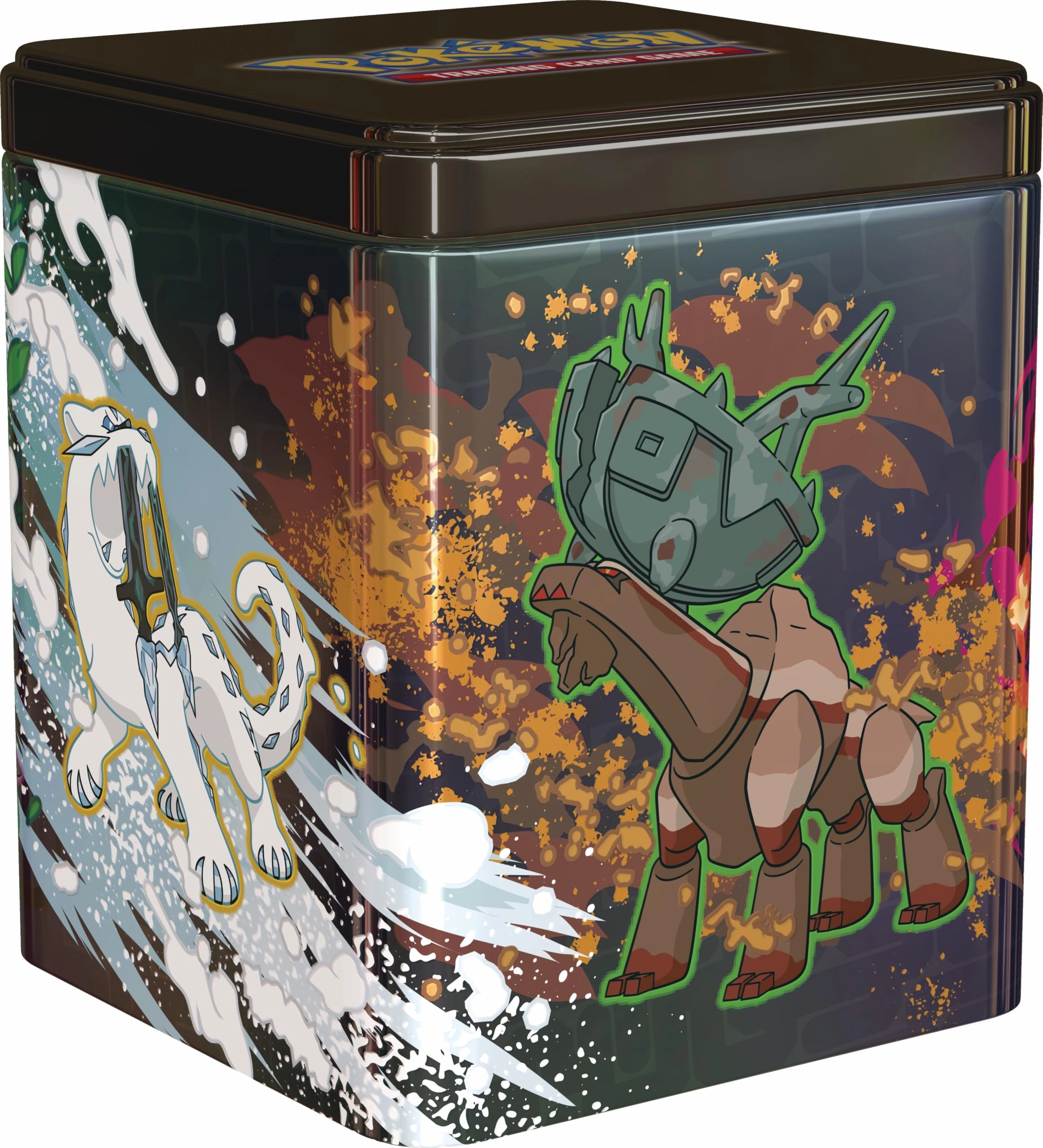Stacking Tin Box Paradox - 3 Booster Packs 2 Sticker Sheets