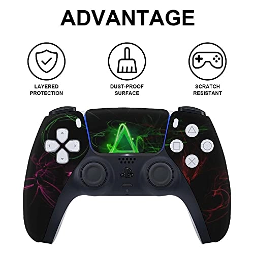 PS5 Console Skin - Playstation 5 Disk Edition (Digital Version) + PS5 Controller Skin