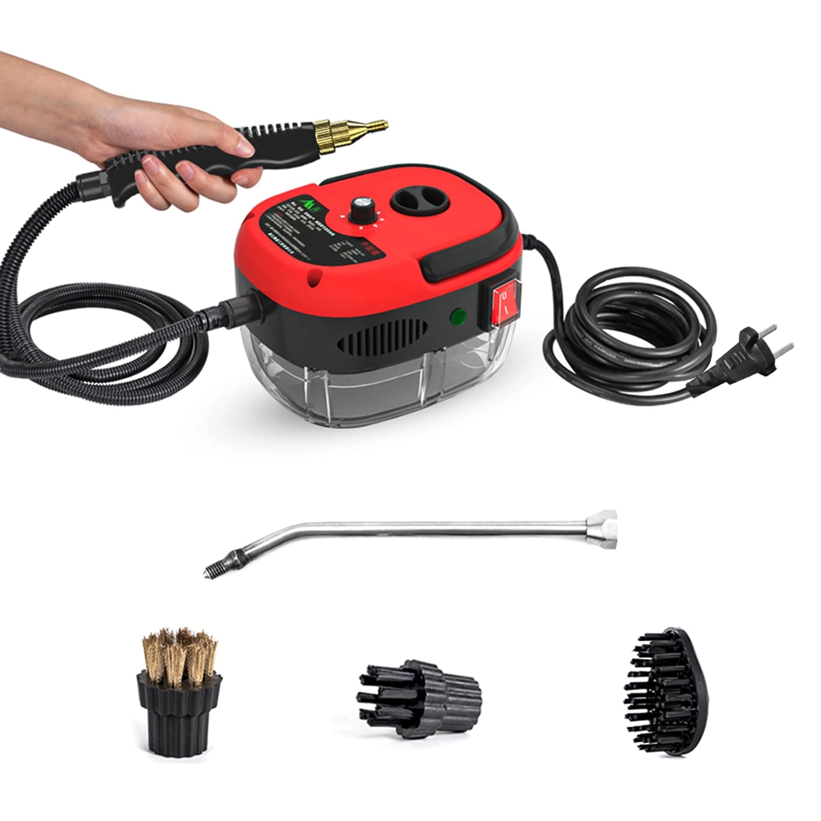Portable Steam Cleaner - 2500W Pressurized