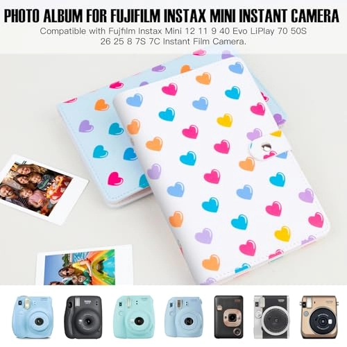 2x3" 156 Pockets Faux Leather Photo Album