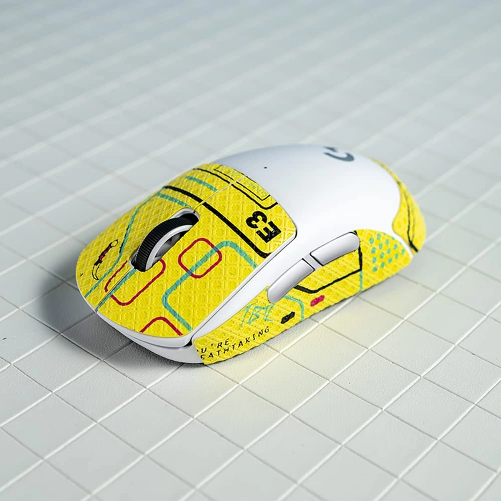 Mouse Grip - G Pro X superlight 2 Punk yellow 0.4mm