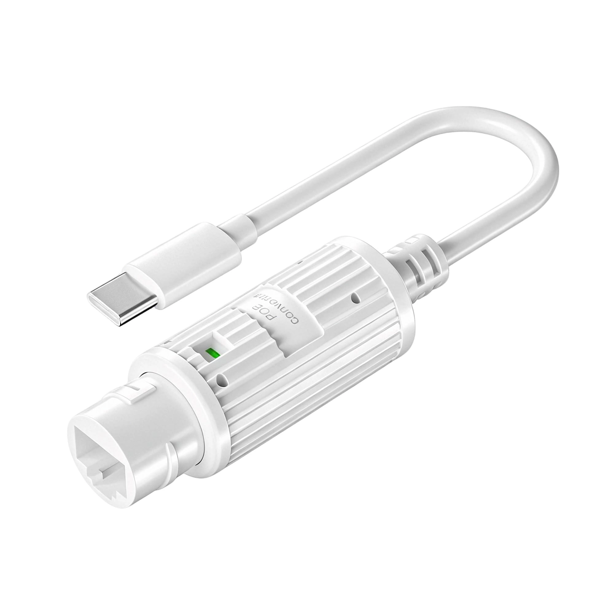 FINEANDENG 48V POE to USB-C Converter - 12 W IEEE802.3af/at 100Mbps