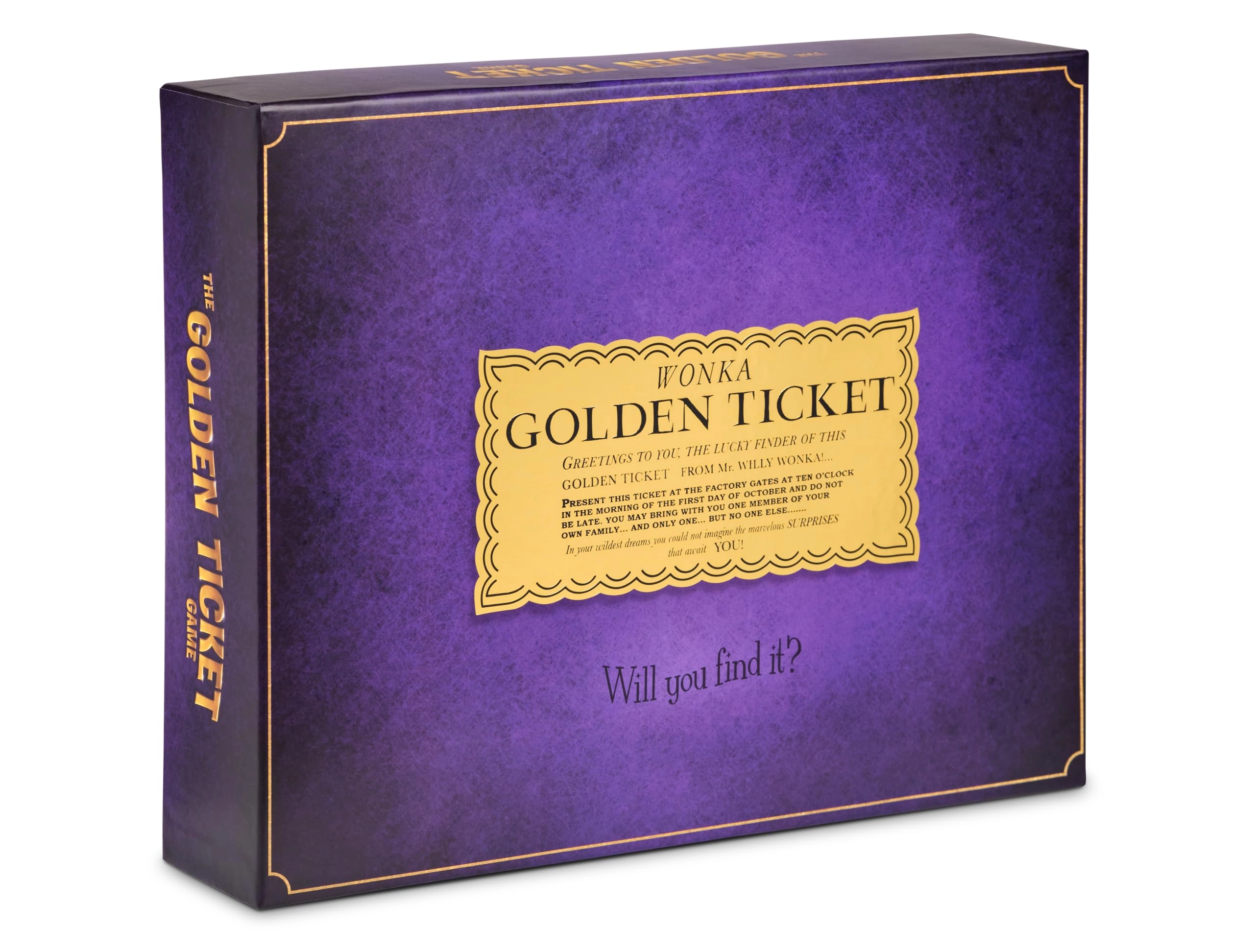 Buffalo Games Willy Wonka's The Golden Ticket Game