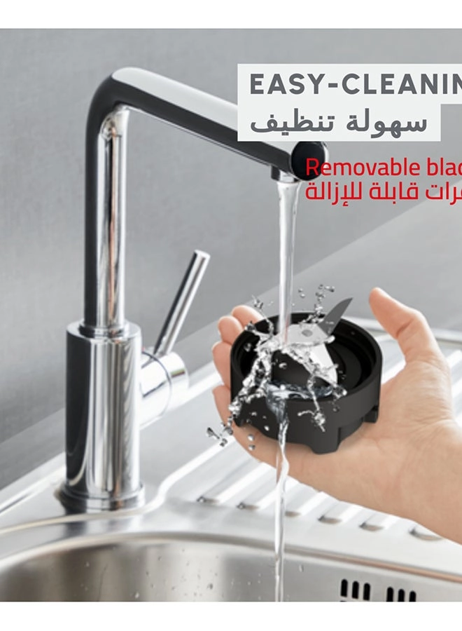 LM15F127 - Portable smoothies Tritan bottles Easy-cleaning removable blades