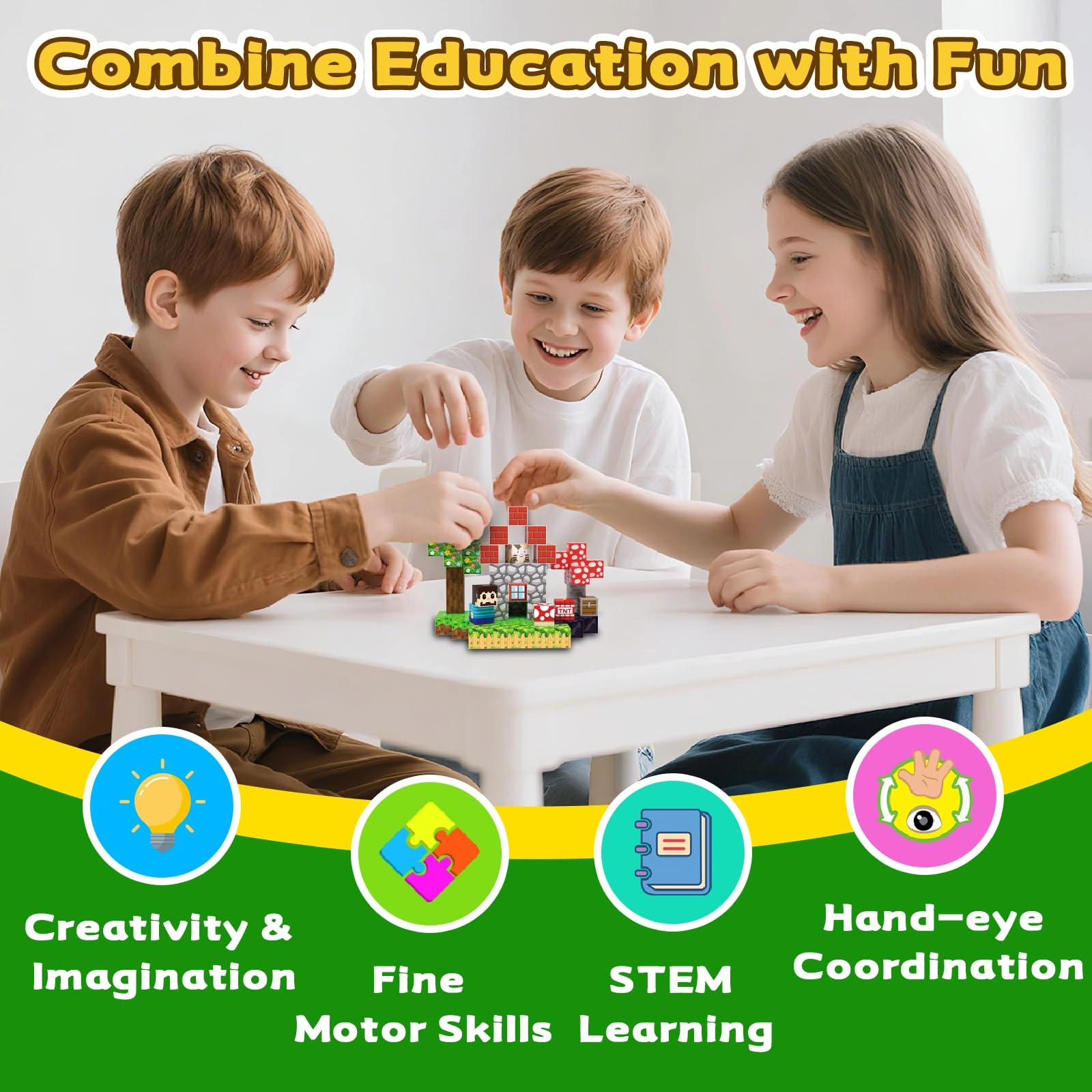 Magnetic Blocks - 208pcs