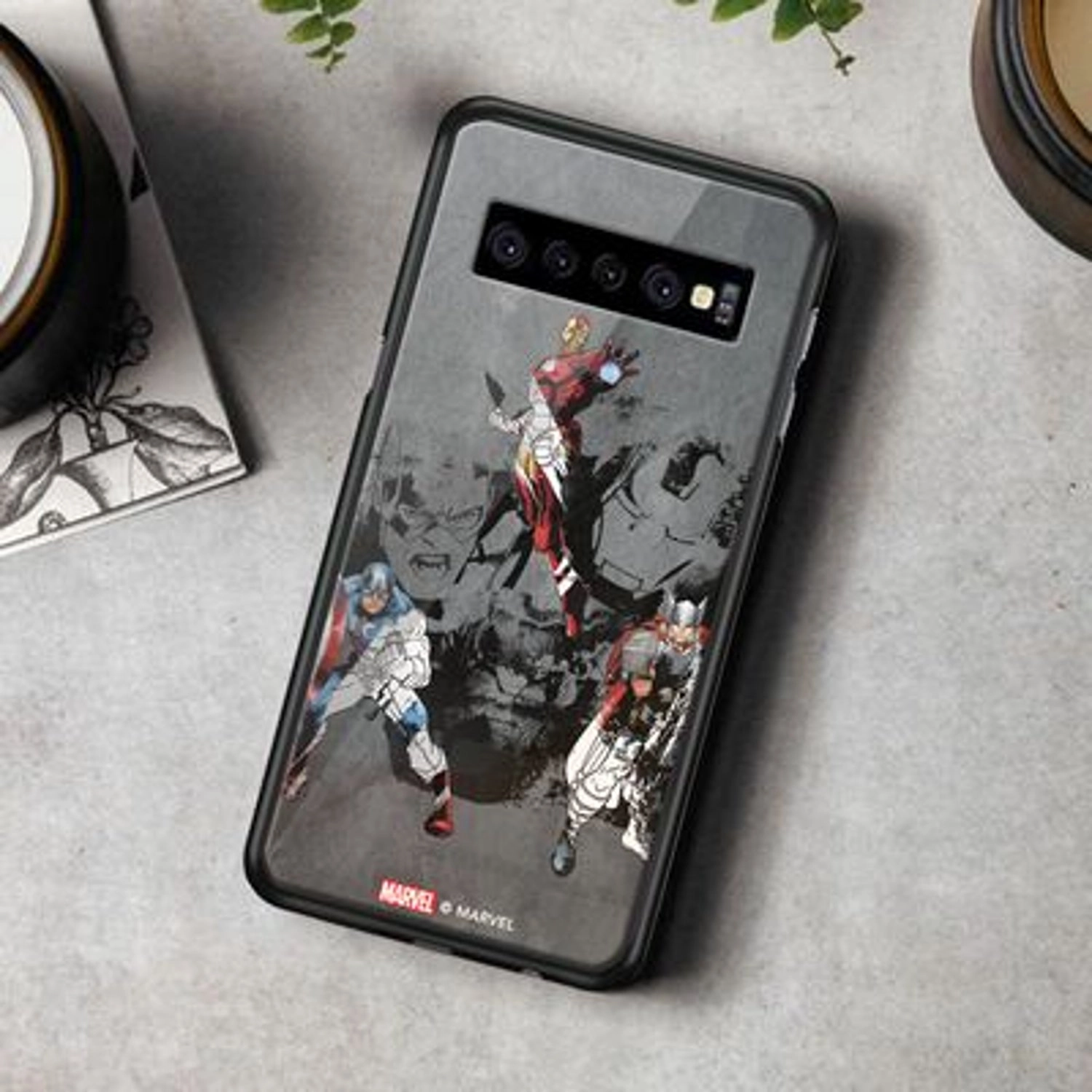 Avengers Trio Back Case for Galaxy S10