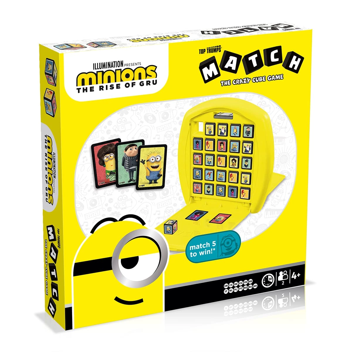 Winning Moves Top Trumps Match: Minions Rise Of Gru
