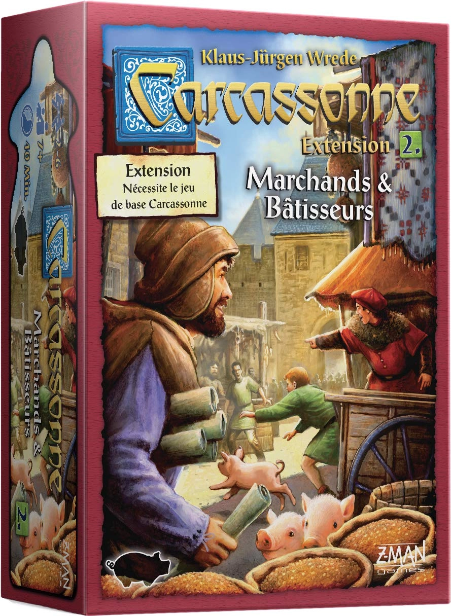 Asmodee Carcassonne: Strategy Construction (French)