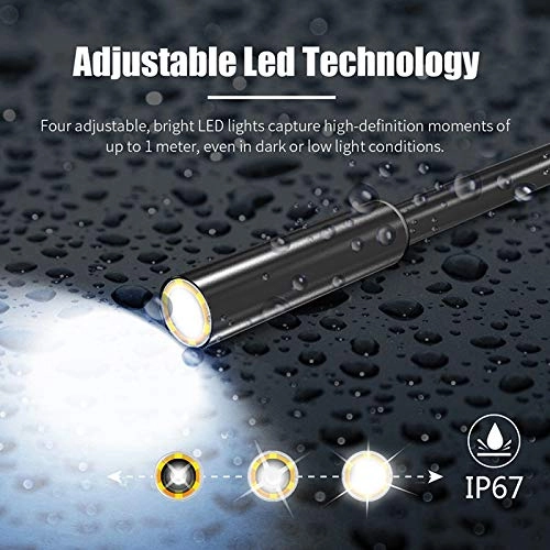 Dual Lens Inspection Camera - 3.9MM/5.5MM/8mm/14.5MM 1M/5M/10M/20M