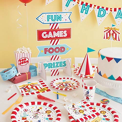 Circus Carnival Sign Centerpiece