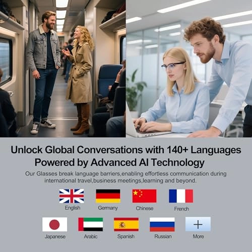 G3A - AI Smart Glasses 140+ Languages Bluetooth