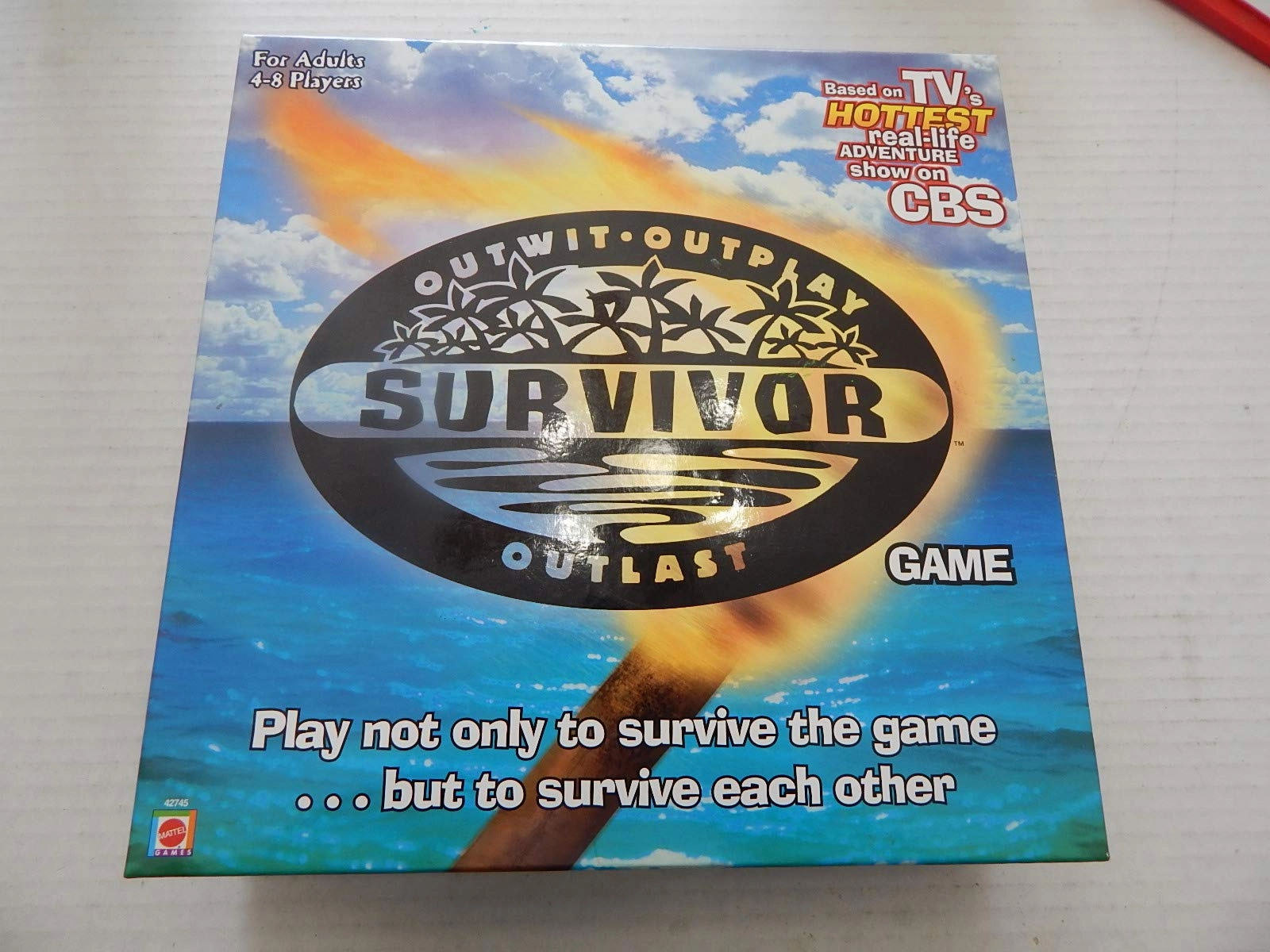Mattel Survivor Outwit Outlast - 12 years and up 10 pieces