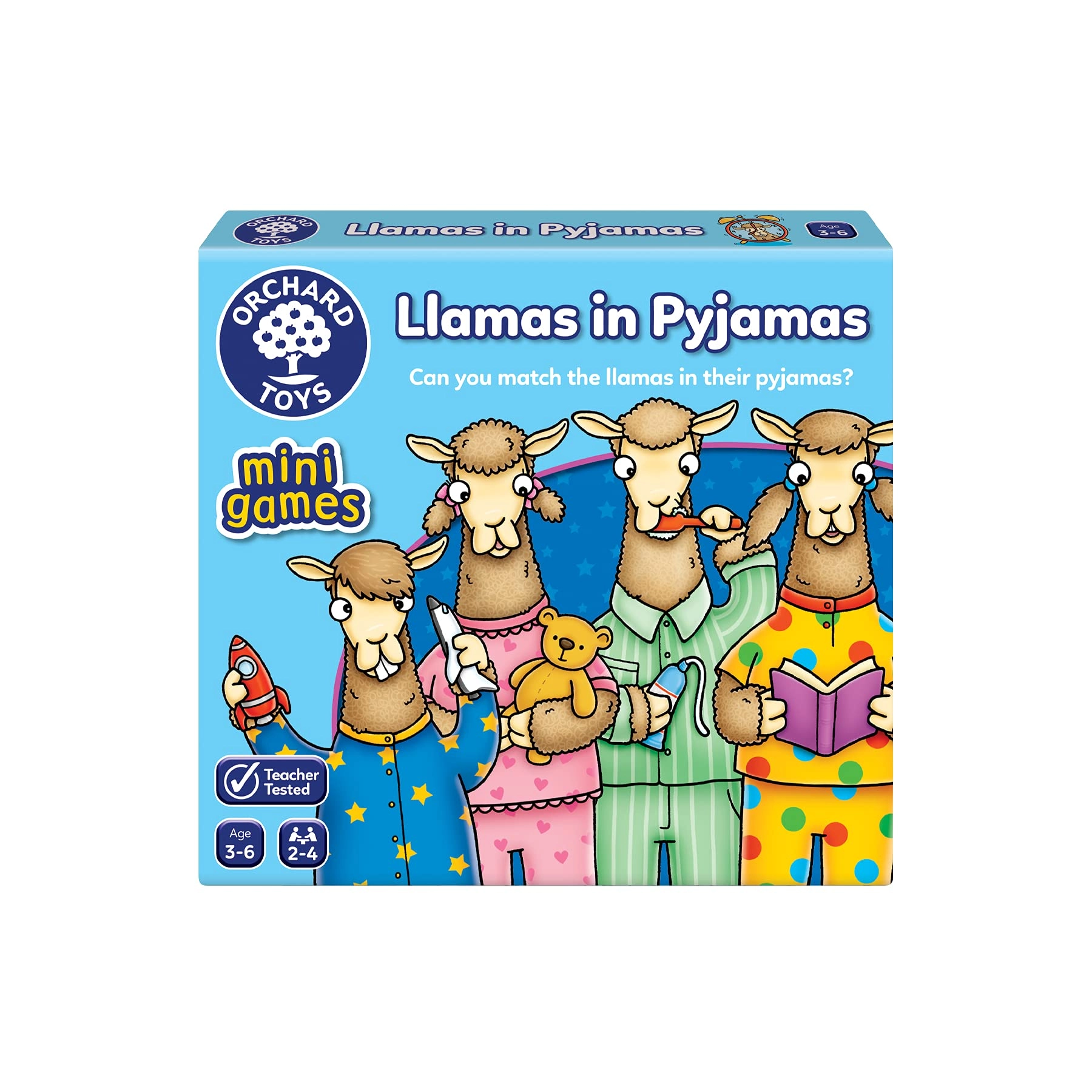 Orchard Toys Llamas In Pyjamas - Suitable for 3-6 years