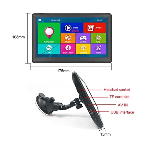 Truck GPS Navigation 4865189536 - 7 inch