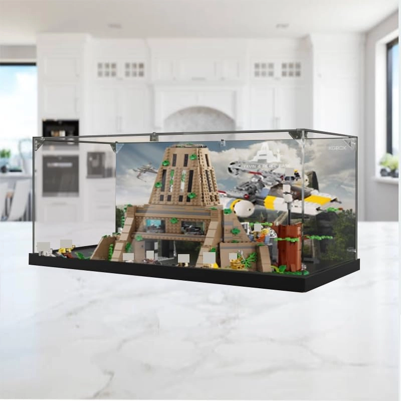Clear Acrylic Display Case (75365) - 55x25x35cm