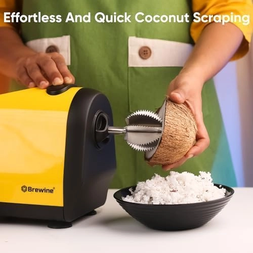 Coconut Scraper with Citrus Juice Press - 200W