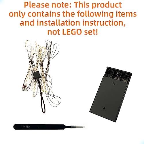 LED Light Kit for LEGO Icons PAC Man Arcade 10323 - Movie 4.5-5V