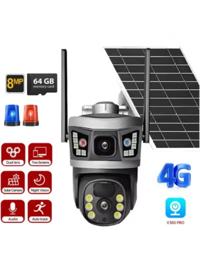 Smart Solar Security Camera 4K