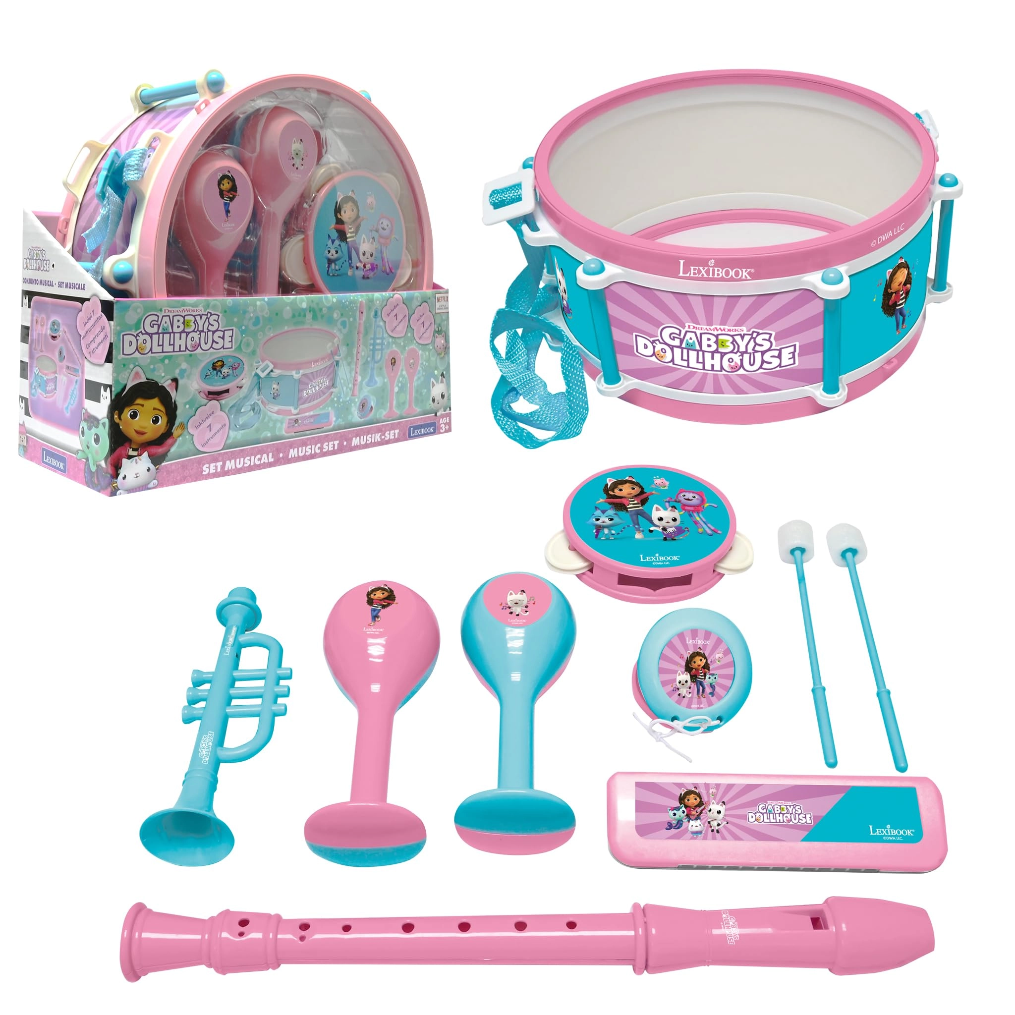 Lexibook Gabby's Dollhouse Musical Toy - 3 years+