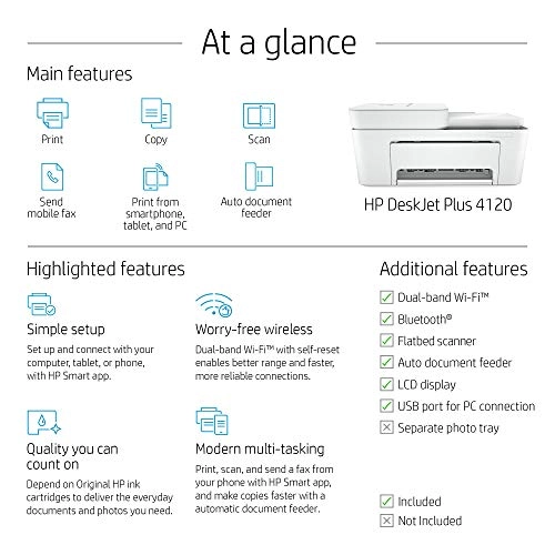 DeskJet Plus 4120 - Inkjet
