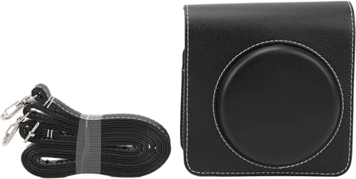 Instax Square SQ40 - Vintage Black + Instax Film Value Pack - 40 Sheets + Shutter Accessories - Photo Album 80 Pockets