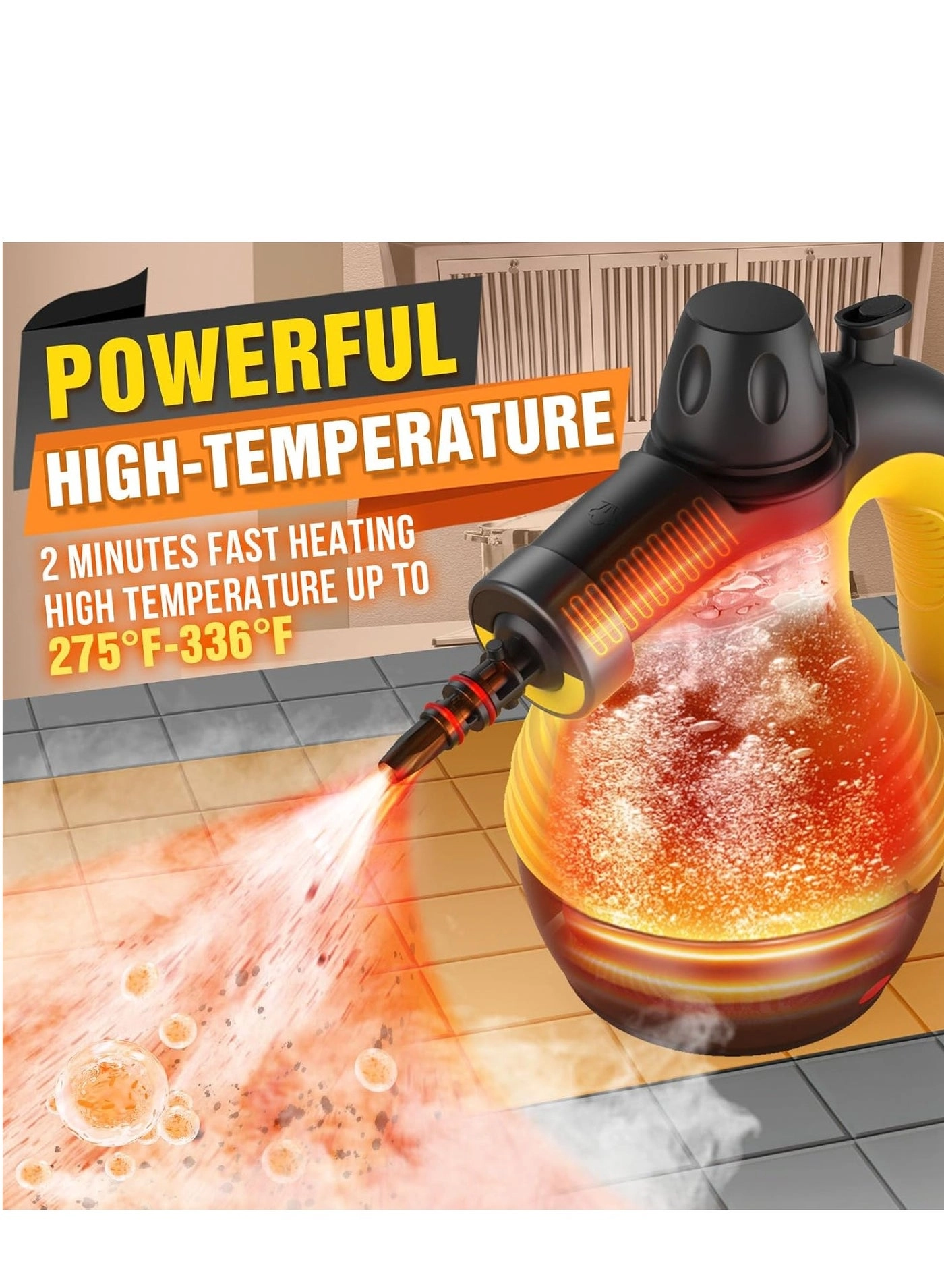 Handheld Steam Cleaner - 3.0bar 350ml