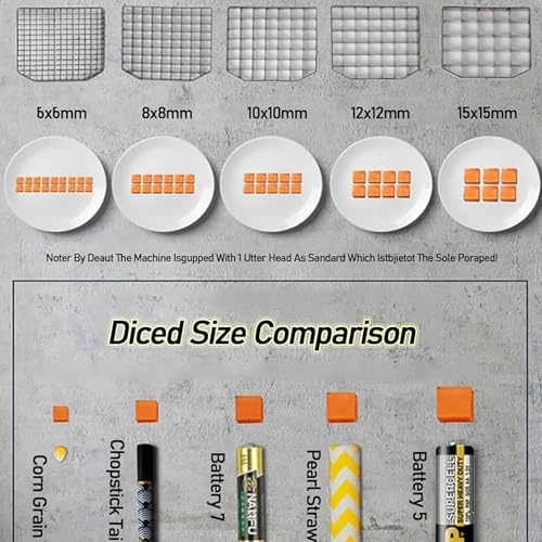 Electric Vegetable Dicer - 200W