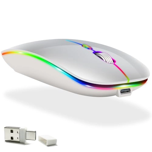 LED Rechargeable Mouse - Bluetooth