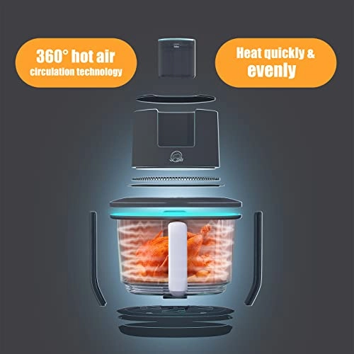 6-in-1 Glass Air Fryer