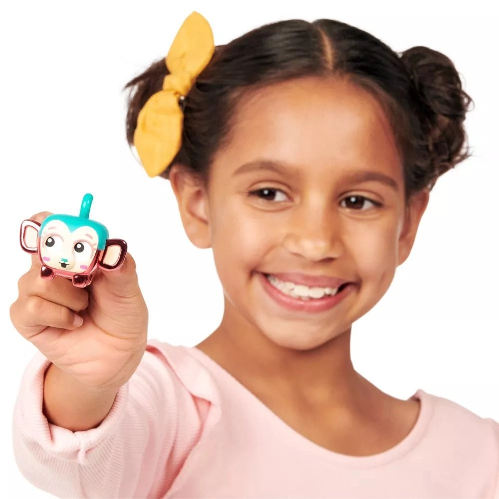 Curly Chameleon + Pop Tube Pup + Cheeky Pop Monkey - Metallic