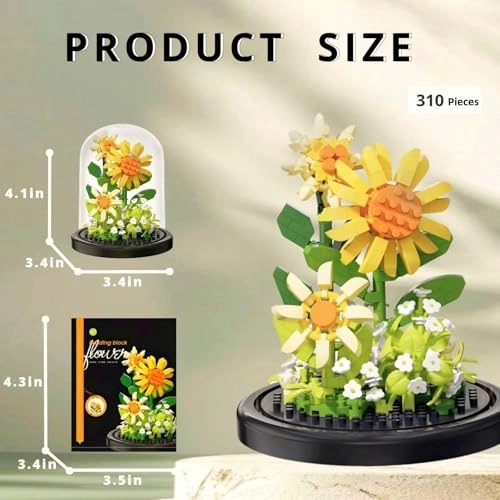 Sunflower Flowers - 310pcs