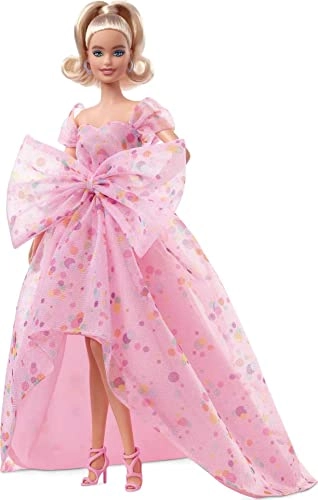 Barbie Birthday Wishes Doll - 13-inch Blonde Gown Ages 6+