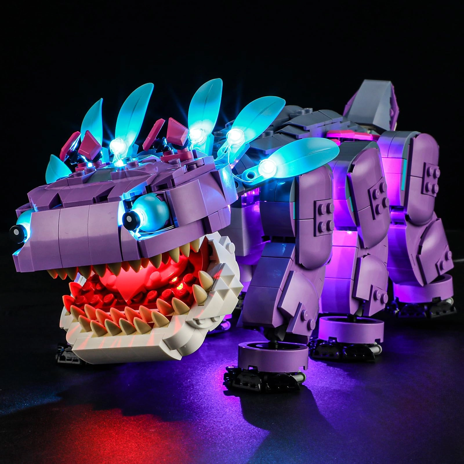 GEAMENT LED Light Kit for LEGO Fortnite Klombo 77077 - Plastic 1 4.5-5V