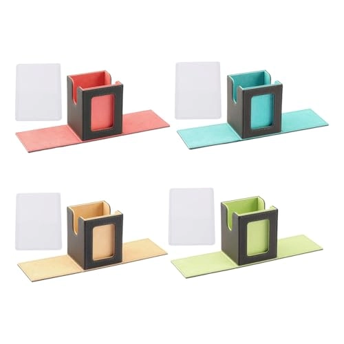 Trading Card Deck Box - PU leather Red