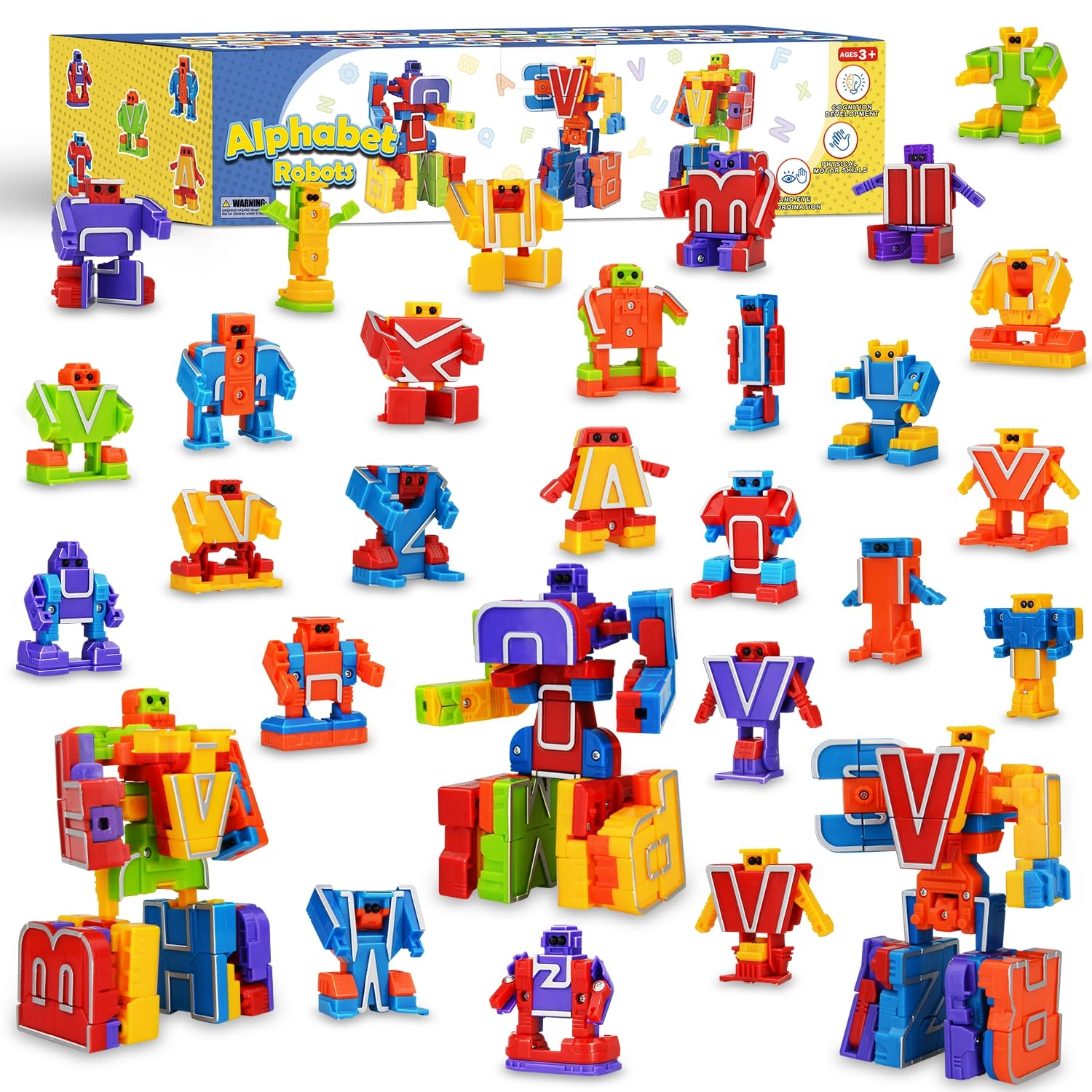 Ganzhou Wuyu E-commerce Co. , Ltd. Alphabots - 3+ 26.0 Count