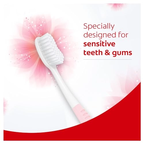 Gentle Sensitive Toothbrush - ultra soft multicolour 4-Piece Pack