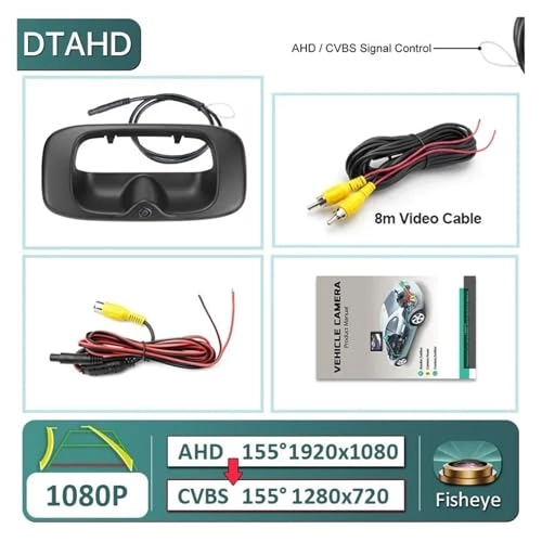 Rear View Backup Camera - Night Vision Wire AHD 1080P