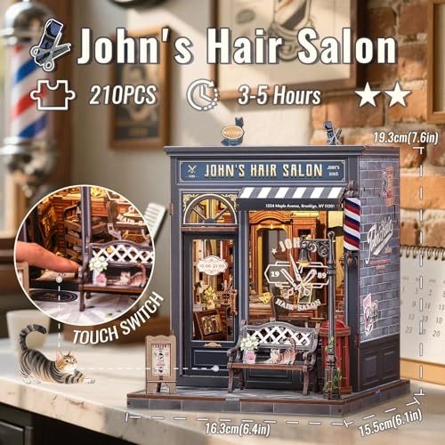 Book Nook Kit - Johns Hair Salon