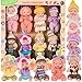 Mini Baby Dolls - 4 inch Animal Theme 8 Pack