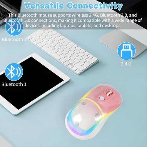 Cute Penguin Bluetooth Wireless Mouse - USB