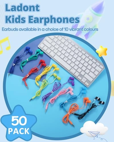 QS01 Wired Earbud 50 Pack