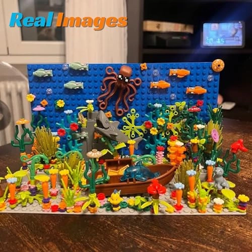 Underwater Aquarium Building Blocks - 400 pcs