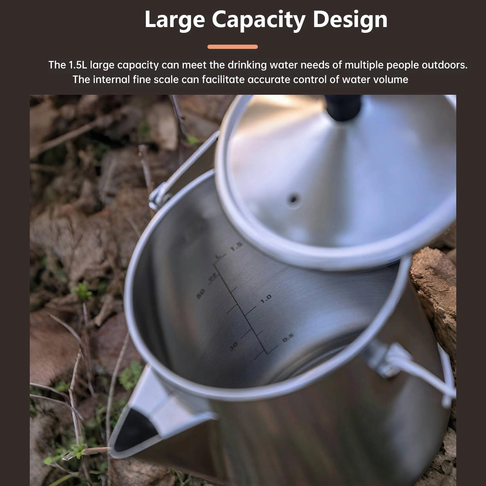 Campfire Kettle - 1.5L